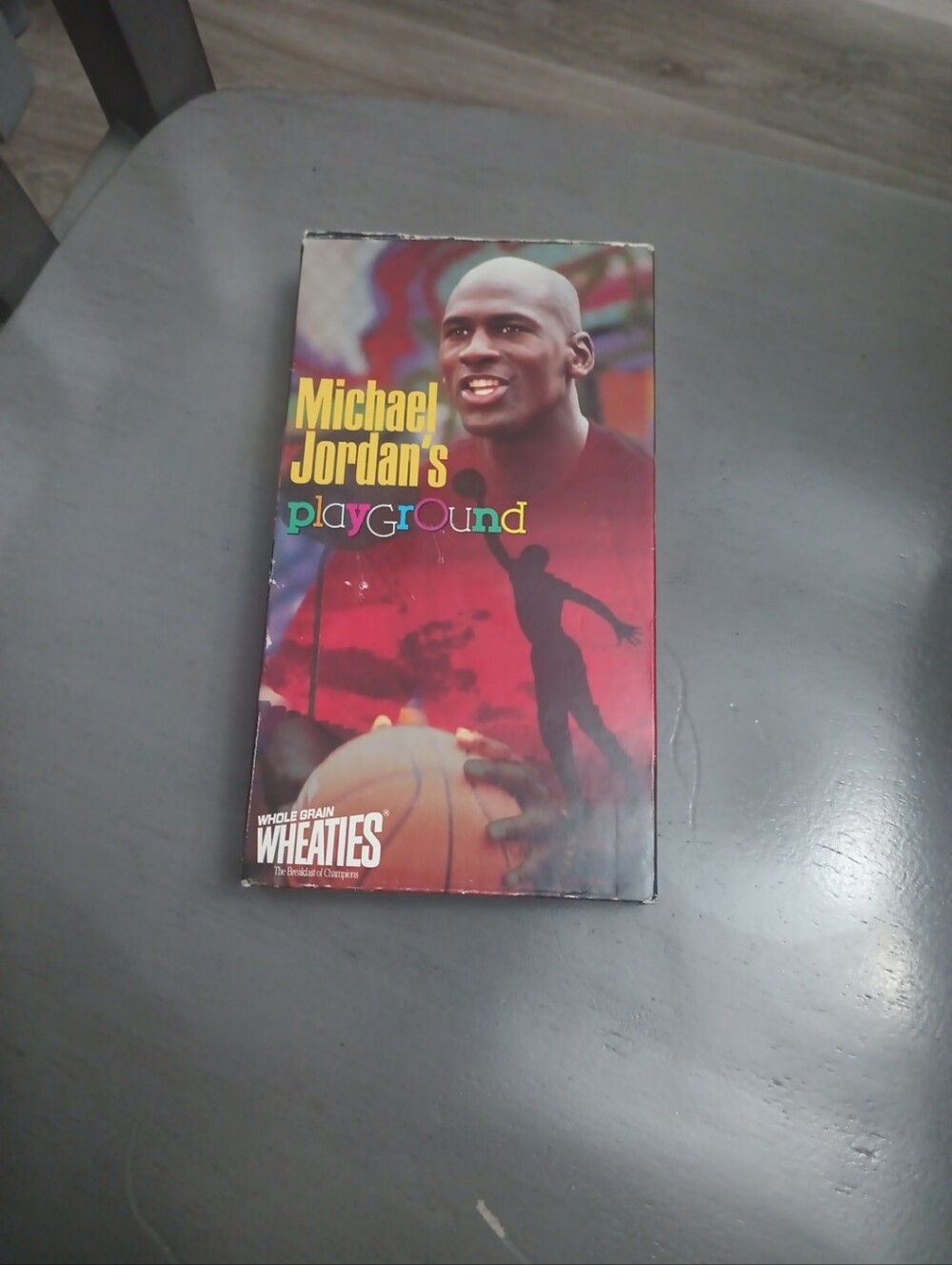 Michael Jordan's Playground  VHS Tape Wheaties  - Red Multi
